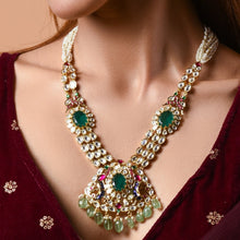 Load image into Gallery viewer, navratan long raani haar