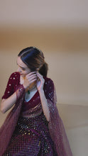 Load and play video in Gallery viewer, Emerald Necklace in Gold Plating