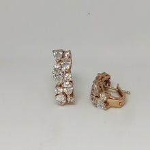 Load image into Gallery viewer, Silver Swarovski Bali