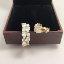 Load image into Gallery viewer, Silver Swarovski Bali