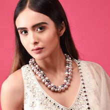 Load image into Gallery viewer, Baroque Pearl Mala in Mint