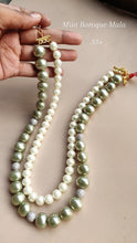 Load image into Gallery viewer, Baroque Pearl Mala in Mint