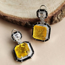 Load image into Gallery viewer, Yellow Earrings