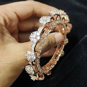 Rose Gold Diamond Bracelet (one piece)