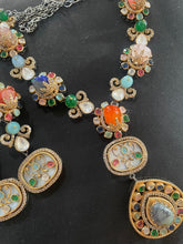 Load image into Gallery viewer, MutliColor Pastel Necklace in Semi Precious Stones
