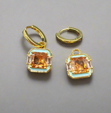 Load image into Gallery viewer, Bali Earrings With Enamel
