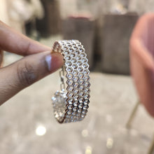 Load image into Gallery viewer, silver diamond bracelet
