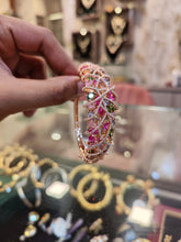 Load image into Gallery viewer, Multicolored Bracelet in Rose Plating
