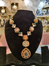 Load image into Gallery viewer, MutliColor Pastel Necklace in Semi Precious Stones
