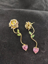 Load image into Gallery viewer, Multicolored Flower Earrings
