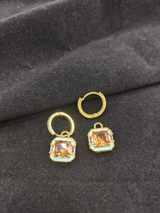 Bali Earrings With Enamel