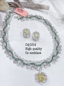 Necklace citrine