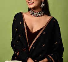 Load image into Gallery viewer, Mossanite Polki Ruby Chokher
