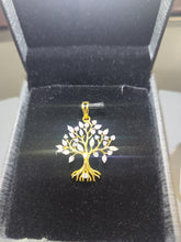 Load image into Gallery viewer, The Kalpvriksh Tree Pendent on 925 Silver and Mossanite
