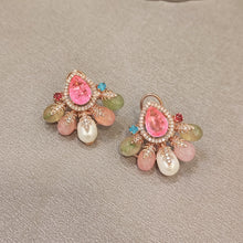 Load image into Gallery viewer, Pink fashionable earrings
