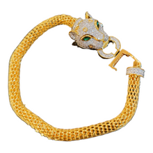 Load image into Gallery viewer, Panther Gold Chain Bracelet
