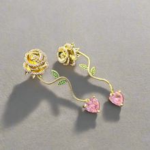 Load image into Gallery viewer, Multicolored Flower Earrings
