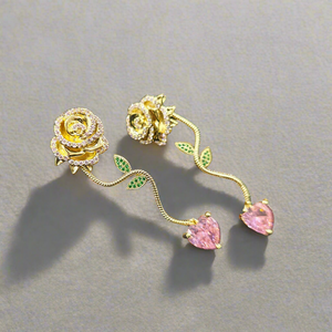 Multicolored Flower Earrings