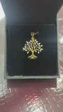 Load and play video in Gallery viewer, The Kalpvriksh Tree Pendent on 925 Silver and Mossanite
