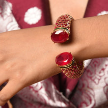 Load image into Gallery viewer, Ruby Bracelet in Gold
