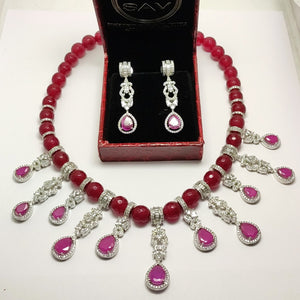 Ruby Love with Rani Pink Stone