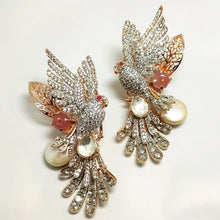 Load image into Gallery viewer, Eagle Fusion Baroque Earrings
