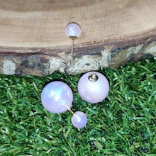 Load image into Gallery viewer, Purple Pearl Studs

