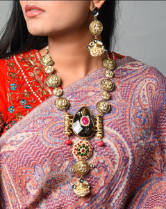 Hand Made Ethnic Long Necklace 